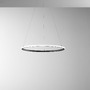Kruhová - FAN LED-AXIS-S60-NER Závěsné LED svítidlo Axis černá, 31 W, 3650 lm, CCT, 60 x 150 cm - FANEUROPE - foto 2