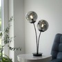 Stolní lampy dekorační - LD 14605-18 BIG WIDOW LED stolní lampa, černá, jednoduchá, šňůrový vypínač, 2 ramenná - LEUCHTEN DIREKT / JUST LIGHT - foto 2