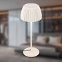 Stolní lampy dekorační - BRI 7625016 Loca stolní lampa - 8W, 800lm, LED, dotykový vypínač, stmívatelná, teplá bílá, starobílá - BRILONER - foto 2
