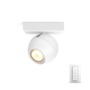 SmartHome Paul Neuhaus - PH 50471/31/P6 Hue White Ambiance Bodové svítidlo Philips Buckram BT 50471/31/P6 LED GU10 1x5W 350lm 2200-6500K 230V, bílé s dálkovým ovladačem a Bluetooth - PHILIPS HUE (915005919401) - foto 2
