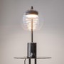 Stolní lampy dekorační - M P060TL-L12BK Stolní lampa Mystic 3000K 8W teplá bílá černý kov skleněné stínidlo - MAYTONI - foto 2