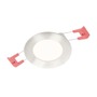 Kruhová - RED R12180 SLENDER R 8 zápustná matný nikl 230V LED 3W 3000K - RED - DESIGN RENDL - foto 2