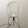 Stolní lampy dekorační - FAN I-AZUMA-L52 Stolní lampa Lume Azuma, průhledná, 1 x E27, 50 x 90,6 cm - FANEUROPE - foto 2