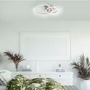 Kruhová - LD 14021-55 IVANKA LED stropní svítidlo, barva ocel, teplá bílá, otočné, kruhové 3000K - LEUCHTEN DIREKT / JUST LIGHT - foto 2