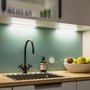 Přisazená - P 92128 LED podskříňkové svítidlo Barreo 2x3,3W 300x22mm 230/24V bílá - PAULMANN - foto 2
