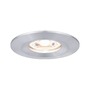 Koupelnová - P 94304 LED vestavné svítidlo Nova mini nevýklopné IP44 1x4W 2.700K hliník broušený 230V - PAULMANN - foto 2