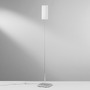 Stojací lampy - FAN I-SQUARE/PT Stojací lampa SQUARE chrom/bílá opál, 1xE27, 22x22x155 cm - FANEUROPE - foto 2