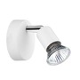 Bodová - NV 661001 Bodové svítidlo BASE matný bílý kov GU10 1x5W IP20 bez žárovky - NOVA LUCE - foto 2