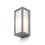 Nástěnná - RED R12568 DURANT nástěnná stříbrnošedá 230V E27 18W IP54 - RED - DESIGN RENDL - foto 2