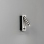 Zapuštěná - FAN INC-DEFOE-NIK Nástěnné zapuštěné svítidlo LED Defoe, nastavitelné, nikl, 3 W, 300 lm, 3000 K, 14 x 6,7 x 16,9 cm - FANEUROPE - foto 2