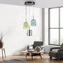 Dekorativní - PN 2543-70 ZULA LED závěsné svítidlo kruhové 2 ramenné vícebarevné kov v kávové barvě SimplyDim 3000K - PAUL NEUHAUS - foto 2