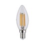 E14 - P 29075 Filament 230V LED svíčka E14 5,9W 2700K stmívatelné čirá - PAULMANN - foto 2