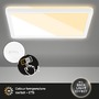 Hranatá - BRILO 7556016 CCT panel, 29,3 cm, 18W, 400lm, bílé - BRILO - foto 2