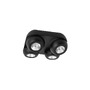 Bodová - NV 9105103 Bodové svítidlo GON černý hliník LED 4x5W 230V 3000K IP20 - NOVA LUCE - foto 2