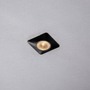 Hranatá - FAN INC-ASSO-Q30M-NER Podhledové zápustné svítidlo Asso, černé, hliník, 1 x 1 W, 100 lm, 4000 K, 3,2 x 3,2 x 2,2 cm - FANEUROPE - foto 2