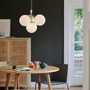 Vícečetná - NOR 2112153035 Ivona 4-Spot závěsné svítidlo mosaz - NORDLUX - foto 2