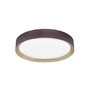 Kruhová - NV 9818451 Stropní svítidlo LUTON kávově hnědý hliník matný bílý akrylový difuzor LED 47W 230V 3000K IP20 - NOVA LUCE - foto 2