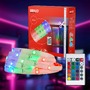 Dekorační - BRILO 2323360 LED Strip 20m, dálkový ovladač, RGB barevné módy, bílé - BRILO - foto 2