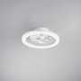 Kruhová - FAN LED-ETESIA-W-FAN Stropní svítidlo ETESIA s ventilátorem bílá, hliník/akrylát, 30 W, 3300 lm, CCT, 17 x 49 x 49 cm - FANEUROPE - foto 2