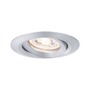 Koupelnová - P 94296 LED vestavné svítidlo Nova mini výklopné 1x4W 2.700K hliník broušený 230V - PAULMANN - foto 2