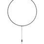 Dekorativní - NV 9108311 Nástěnné svítidlo RING černý hliník a akryl černý kabel LED 28W 230V 3000K IP20 stmívatelné - NOVA LUCE - foto 2