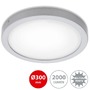 Kruhová - BRI 7141414 LED stropní svítidlo, pr. 30 cm, 21,4 W, matný chrom (starý kód: BRI 7141-414) - BRILONER - foto 2