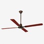 Ventilátory - FARO 33111 MALVINAS L, hnědá, stropní ventilátor - FARO - foto 2