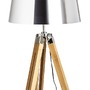 Stojací lampy - RED R14045 ALVIS/ILUSION stojanová chromovaná fólie/bambus 230V E27 11W - RED - DESIGN RENDL - foto 2