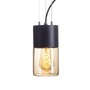 Závěsná - RED R14130 QUINN závěsná černá jantarové sklo 230V E27 11W IP54 - RED - DESIGN RENDL - foto 2