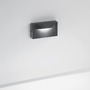 Nástěnná - FAN LED-MOBULA-AP-ANT Nástěnné LED svítidlo Mobula (antracit) 8 W, 1100 lm, 3000 K, IP65, 137 x 40 x 75 mm - FANEUROPE - foto 2