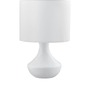 Stolní lampy dekorační - NV 7605163 Stolní lampa ROSIA matný bílý kov bílé stínidlo E14 1x5W 230V IP20 bez žárovky - NOVA LUCE - foto 2