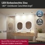 Koupelnová - P 92413 LED vestavné svítidlo Zina IP65 5W / 8W 230V stmívatelné 2700 - 4000K černá mat - PAULMANN - foto 2
