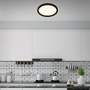 Kruhová - BRI 7361-015 LED stropní svítidlo, pr. 29,7 cm, 18 W, černá - BRILONER - foto 2