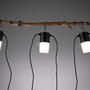 Dekorační - P 94761 Plug &amp; Shine LED světelný řetěz Tubs IP44 3000K 3x2W antracit - PAULMANN - foto 2