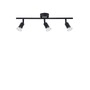 Bodová - NV 960007 Bodové svítidlo LUP saténový černý kov GU10 3x5W 230V IP20 bez žárovky - NOVA LUCE - foto 2