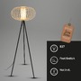 Stojací lampy - BRI 1759011 Stojací svítidlo, 153 cm, 1x E27, max. 10W, barva dřeva - BRILONER - foto 2