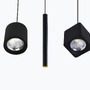 Downlight - CEN RNDNE-2513040 Stropní SVÍTIDLO LED RONDO ČERNÉ 130x155mm 25W/230VAC 4000K 2500Lm 45d IP20 - CENTURY - foto 2