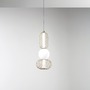 Subtilní - FAN LED-INKAS-S3-ORO Závěsné LED svítidlo Inkas (zlaté, sklo) 21 W, 2460 lm, CCT 3000 / 3500 / 4000 K, 22 x 227 cm - FANEUROPE - foto 2