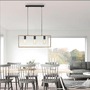 Podélná - LD 15652-18 FRANKY LED závěsné svítidlo, černá, dřevěný rám, kov, 3 ramenné - LEUCHTEN DIREKT / JUST LIGHT - foto 2