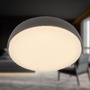 Kruhová - BRILO 3875015 Nikan stropní svítidlo pr.28,5 cm - 12W, 1200lm, LED, 3000K teplá bílá, antracit - BRILO - foto 2