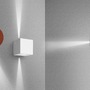 Nástěnná - AR T42004LW20 Effetto 14 čtverec 4 large beams antracitová šedá - ARTEMIDE - foto 2