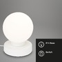 Stolní lampy dekorační - BRILO 7021-016 Stolní lampa, 15,7 cm, max. 25 W, bílé - BRILO - foto 2