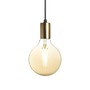 Dekorativní - RED R13891 ARAQ závěsná česaná mosaz/černá 230V E27 42W - RED - DESIGN RENDL - foto 2