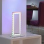 Stolní lampy dekorační - LD 14639-55 FELIX60 LED stolní lampa, stříbrná barva, šňůrový vypínač, Rainbow RGB, dálkový ovladač RGB+2700-5000K - LEUCHTEN DIREKT / JUST LIGHT - foto 2