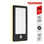 Nástěnná - TF 313905TF TELEFUNKEN LED venkovní nástěnné svítidlo s čidlem, 28 cm, 16 W, černá - BRILONER - foto 2