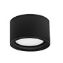 Přisazená - NV 752461 Venkovní stropní svítidlo FOCUS černý hliník skleněný difuzor LED GX53 7W 3000K 220-240V 77st. IP54 - NOVA LUCE - foto 2