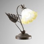 Stolní lampy dekorační - FAN I-TRISTANO-L Stolní lampa LUME TRISTANO hnědá, 1xE14, 22 x 29 cm - FANEUROPE - foto 2