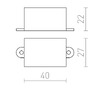 Stabilizovaný proud - RED G13125 DRIVER LED 1x3W 700mA 3W - DESIGN RENDL - foto 2