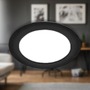 Kruhová - BRI 7994015 Jeft vestavný spot 170mm - 230V, 12W, 1200lm, LED, neutrální bílá, černý - BRILONER - foto 2