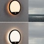 Nástěnná - P 94708 LED venkovní panel Lamina Backlight pohybové čidlo neláká hmyz IP44 kruhové 280mm CCT 14W 230V černá umělá hmota - PAULMANN - foto 2